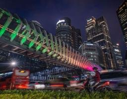 Solidaritas Korban Penembakan, DKI Beri Warna Bendera New Zealand di JPO GBK