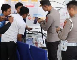 Kapolres AKBP Satria Permana Sidak SATPAS Pamekasan