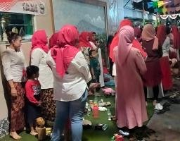 Warga Kampung RT 04 Margodadi Surabaya Antusias Hadiri Malam Tasyakuran HUT RI Ke 78