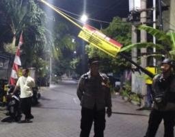 Polsek Tambaksari Lakukan Patroli Kamtibmas Di wilayah Hukumnya