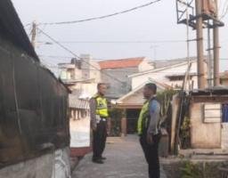 Rutinitas Polsek Tambaksari Bersama 3 Pilar Antisipasi Judi Merpati Di Surabaya