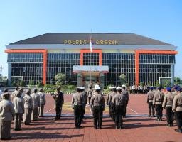 Kapolres Gresik Menghimbau Kepada Anggota Polres Gresik Tidak Menggunakan Narkoba