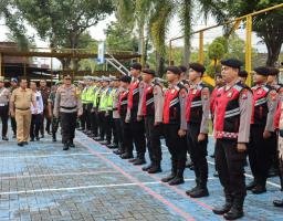 Jelang Pilkades Serentak, Polres Pacitan Pertebal Pengamanan Untuk Jaminan Kelancaran Pemilihan