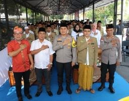 Bakti Kesehatan dan Bakti Sosial Polres Nganjuk untuk Ulama Kamtibmas dan Tokoh Masyarakat