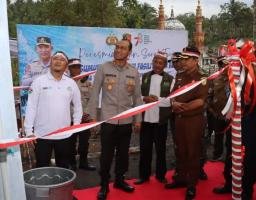 Sinergitas Polres Malang Bersama PTPN XII Antisipasi Kekeringan Berikan Bantuan Sumur Bor 