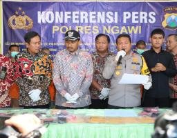 Polres Ngawi Berhasil Amankan 15 Orang Terduga Pengedar dan Pengguna Narkoba