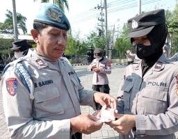 Gaktiblin Anggota Polwan Polres Nganjuk Dalam Rangkaian Hari Jadi Polwan ke-75 tahun 2023