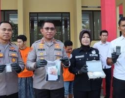 Satresnarkoba Polres Bangkalan Amankan Satu Komplotan Keluarga Pengedar Narkoba