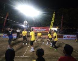 Polres Tulungagung Kampanyekan Bahaya Narkoba Lewat Olah Raga Bola Volly