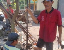 Polres Nganjuk Bangun Sumur Bor untuk 3 Warga Gejagan yang Kurang Mampu