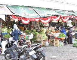 Nyaman Pindah Di Sisi Barat Pedagang Pasar Larangan Ucapan Terima Kasih Ke Pemkab Sidoarjo