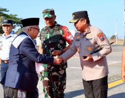 Wapres RI Kunjungi Surabaya dan Bangkalan Polda Jatim Lakukan Pengamanan VVIP