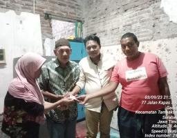 Ormas Aldera (Aliansi Demokrasi Rakyat) memberikan bantuan kepada masyarakat berupa uang, yang nanti nya di buat untuk kebutuhan sehari-hari.