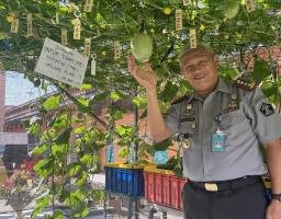 Tingkatkan program pembinaan, Lapas Pamekasan Berikan pelatihan Hidroponik bagi Warga Binaan