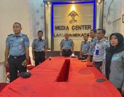 Menteri Hukum dan HAM Resmi Lantik Pimpinan Tinggi Madya, Lapas Pamekasan Ikuti secara Virtual