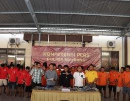 Polres Sampang Berhasil Amankan 21 Tersangka Penyalahgunaan Narkoba