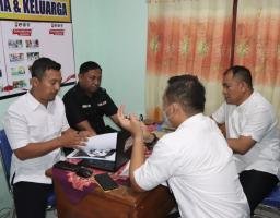 Asistensi Direktorat Narkoba Polda Jatim : Mantapkan Pelaksanaan Kampung Bebas dari Narkoba Polres Nganjuk