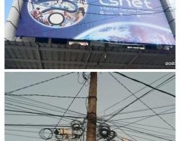 Diduga Tidak Ada Izin, Pemasangan Kabel Jaringan Internet Di Pertanyakan Oleh Salah satu Aktivis Banyuwangi.