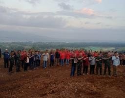 Danlanud Abd.Saleh Malang membuka Perkemahan Dirgantara dan Wawasan Kebangsaan di Bukit Segoro Katon