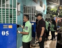 Tim Divisi Pas Kanwil Kumham Jatim Laksanakan Sidak Penggeledahan Lapas Pamekasan