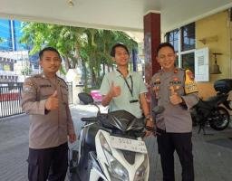 Polsek Tegalsari Kembalikan Kendaraan ke Pemilik, Lupa Parkir