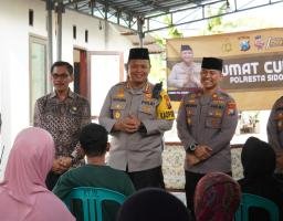 Jumat Curhat Polresta Sidoarjo Berbagi Untuk Warga Sidokare