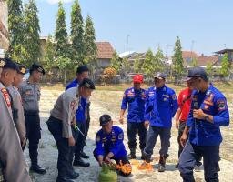 Tingkatkan Kesiap Siagaan, Polresta Malang Kota Gelar Latihan PPGD dan Penanganan Kebakaran
