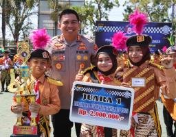 Serunya Lomba Pocil dalam Rangka HUT Lantas ke-68 Polres Magetan