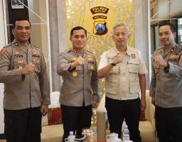 Kapolres Nganjuk menerima Kunjungan Pj. Bupati Nganjuk Bahas Langkah Strategis Penguatan Harkamtibmas