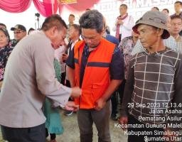 Optimalkan Restoratif Justice dalam penyelesaian Perkara, Kapolres Simalungun kembali selesaikan 61 kasus