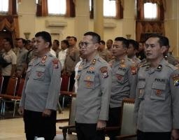 Polres Ponorogo Gelar Latpraops Mantab Brata Semeru 2023-2024 untuk Pemilu Damai