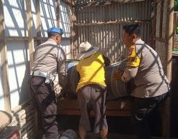 Polisi Peduli, Gubuk Seorang Nenek di Jember Disulap Jadi Rumah Layak Huni