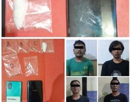Polres Madiun Kota Berhasil Ungkap Peredaran Narkoba Empat Tersangka Diamankan