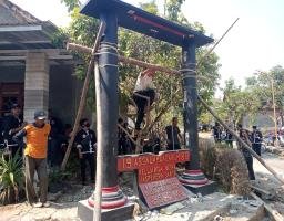 43 Tugu Pencak Silat dibongkar Sukarela, Kapolres Ngawi Apresiasi Warga Perguruan