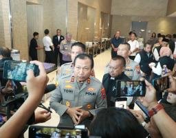 Polda Jatim dan Awak Media Bersinergi Suarakan Narasi Damai dalam Pemilu 2024