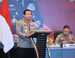 Persiapan Pemilu 2024, Kapolda Jatim Pimpin Anev Sitkamtibmas