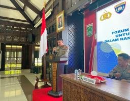 Polres Malang Gelar Forum Silaturahmi Kamtibmas, Cooling System Jelang Pemilu 2024