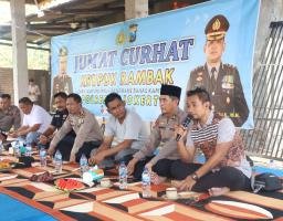 Polres Mojokerto Minta Warga Tidak Takut Melapor ke Polisi Lewat Kegiatan Jum'at Curhat