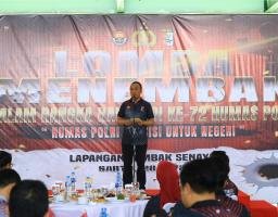 Kadiv Humas Polri Buka Pertandingan Menembak Pemimpin Redaksi 