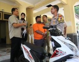 Polres Bangkalan Berhasil Ringkus 1 Pelaku Curanmor yang Terekam CCTV