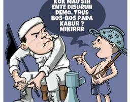 Tanggapi Aksi Demo Bela Kades Gunung Rancak, Pelapor : Semua Orang Bisa Diproses Hukum…