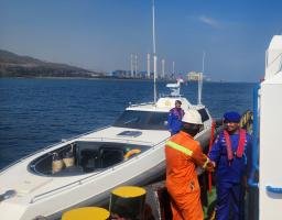 Menjelang Pemilu dan Pengamanan Obyek Vital Polairud Polda Jatim Siapkan Kapal Patroli Cepat KPC Mencapai Kecepatan 35 Notikel Mil