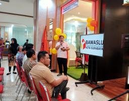 Bawaslu Kota Surabaya Launching Pojok Pengawasan Pemilu 2024