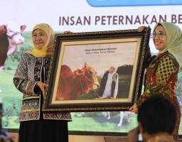 Jelang Akhir Jabatan, Gubernur Khofifah Sampaikan Terima Kasih pada Insan Peternakan