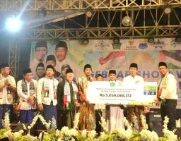 Bupati Sidoarjo Gus Muhdlor Gelar Sholawat dan Galang Bantuan Untuk Palestina Terkumpul Rp. 5 Miliar