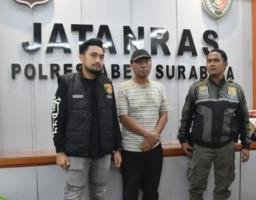Anggota Polrestabes Surabaya Berhasil Amankan Pengemis yang Paksa Minta Rp 5 Ribu yangbSempat Viral.di Medsos