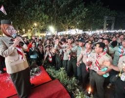 Gubernur Khofifah Buka Raimuna Jatim XIV