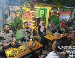 Dalam rangka cooling system menjelang pemilu 2024 dan menjaga keamanan dan ketertiban masyarakat (Kamtibmas)