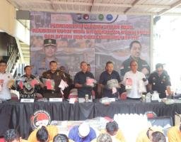 Polda Jatim Musnahkan Narkoba Hasil Ungkap Kasus Jelang Tahun Baru