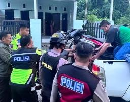 Patroli Gabungan Polres Bangkalan Amankan 30 Sepeda Motor Hasil Balap Liar